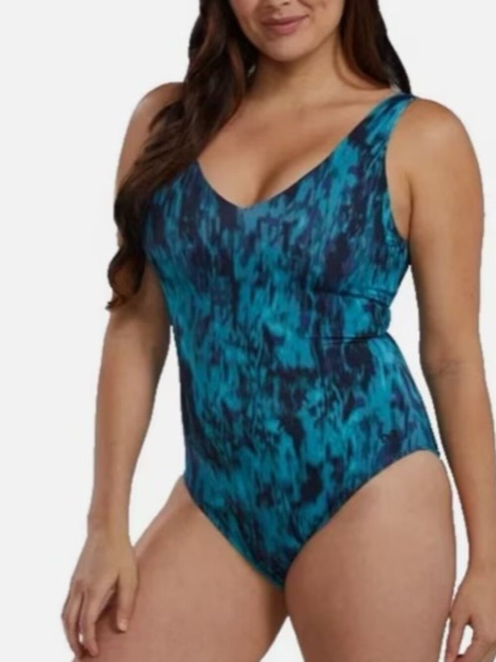 TYR Brand Women's XL NWOT Green One Piece Swimsuit